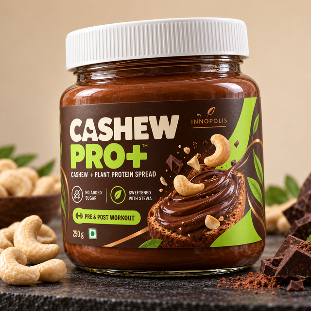 CASHEW PRO+  CASA rich and creamy chocolate spread made with cashews and selected plant proteins. - Image 4