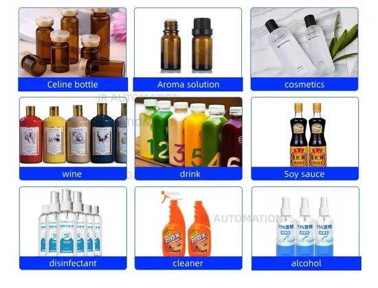 Automatic Mini Desktop Liquid Filling Capping Machine Trademark jiaren Origin Guangzhou Packaging Bottle Structure - Image 4