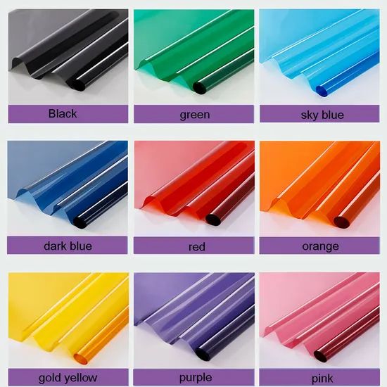 Two Way Vision Building Window Glass Decorative Colored Vinyl Films with Good Quality - Image 4