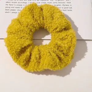 Factory Price Autumn Winter Striped Creative Large Intestine Headband - Image 3