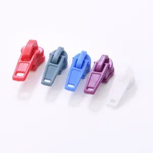 Wholesale Factory Custom Plastic Colorful Bag Zipper Sliders and Puller - Image 5