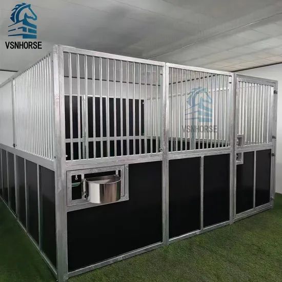 Premium Hot Galvanized Farm Horse Stall Equipment for Horse Care - Image 6