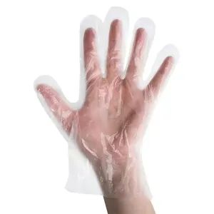 PE Disposable Plastic Gloves for Food Handing Kitchen Industry - Image 1