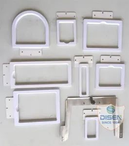 Custommost Popular in Apparel Machine Parts Embroidery Hoops Frames for T Shirt Garments Embroidery Machine - Image 3