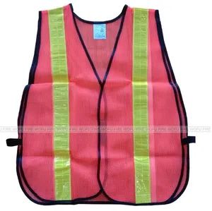 75g Mesh Fabric Safety Reflective Vest Origin China Gender Unisex Weight 75grams Thickness Normal Type Safety Vest Trademark Welfare - Image 1