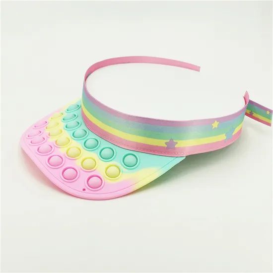 Push Pop Bubble Headwrap Summer Beach Caps Trademark NA Origin China Style Fashion Occasion Daily Usage Beach Caps Material - Image 3