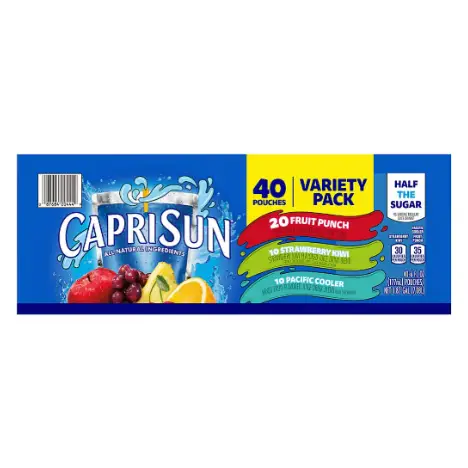 Capri Sun Flavored Juice Drink Blend Variety Pack 6 Fl. oz. - Image 1