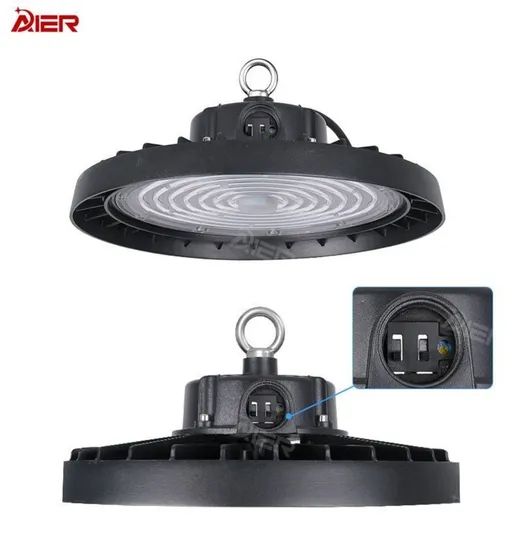 Dimmable 3CCT UFO LED High Bay Light for Warehouses - Image 1