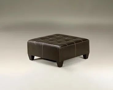 Leather Ottoman Genuine Leather 1Y Payment Terms: L/C, T/T Material Genuine Leather - Image 1