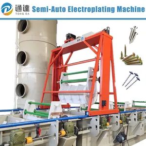 Tongda11 Automatic Mini Copper Electroplating Equipment Barrel Zinc Plating Machine - Image 3