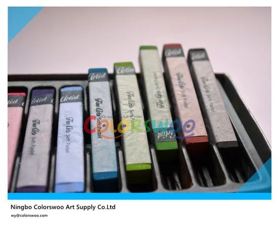 25 Colors Soft Pastel and Hair Chalk Origin China Trademark OEM Model NO. SF25 Type Art Paints Material Plastic HS Code - Image 4