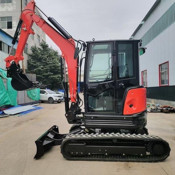 3.5ton mini excavator/1-use famous KUBOTA brand powerful engine, meet EURO5 and EPA4 emission standard. – product photo 3, product detail gallery