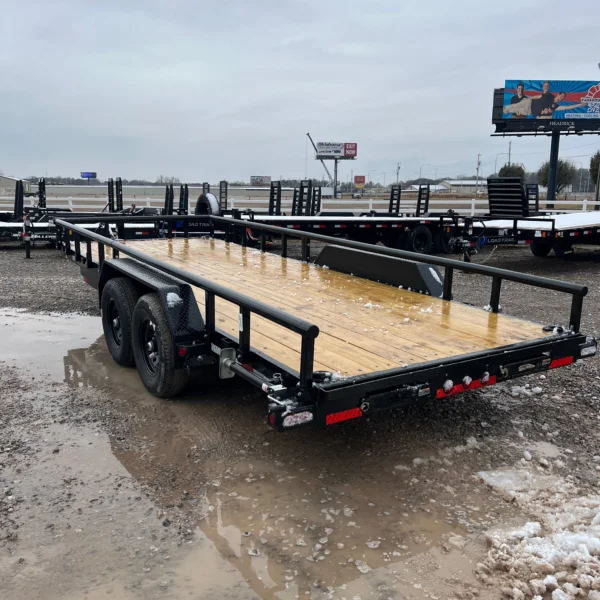 Flat Pack Containers / 8.5×24 14k Load Trail Flatbed Trailer - Image 3
