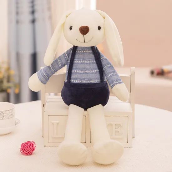 Cute Long Ear Rabbit Plush Toy Grab Machine Doll Wedding Company Activity Gift Children's Doll - Image 4