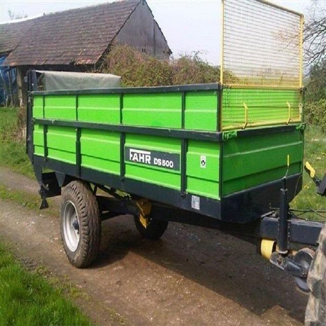 High Quality Electric Farm Dump Trailers with Remote Control Motor & Gear Components High Productivity - Image 1
