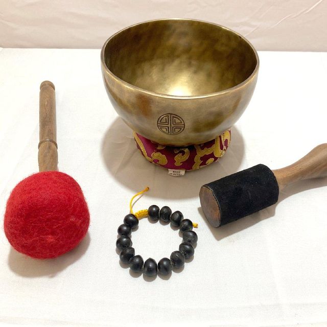 Authentic Tibetan Singing Bowl for Meditation and Relaxation - Image 3