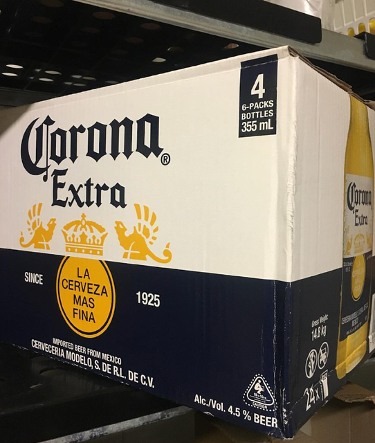 LA CERVEZA MAS FINA Corona Extra 24 × 355ml Lager  per case On Sale, Best Mexican Beer - Image 4