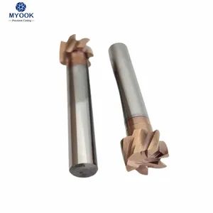 Solid Carbide Cutting Tool T-Slot Milling Cutter T Shape End Mill Customized Milling Tool - Image 5