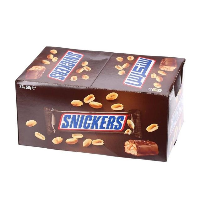 Snickers Chocolate Bar Imported Chocolate (24 Pcs Box) 50gmx24 - Image 4