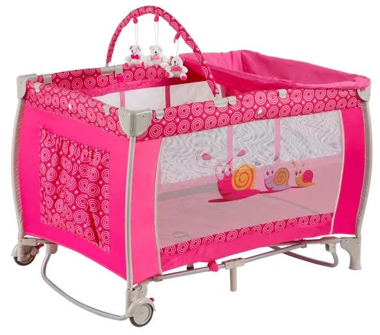 Baby Bed Playpen Mosquito Net, Rocking Bar HS Code 9403 Origin China Condition New Style American Color Multicolor Customized - Image 1