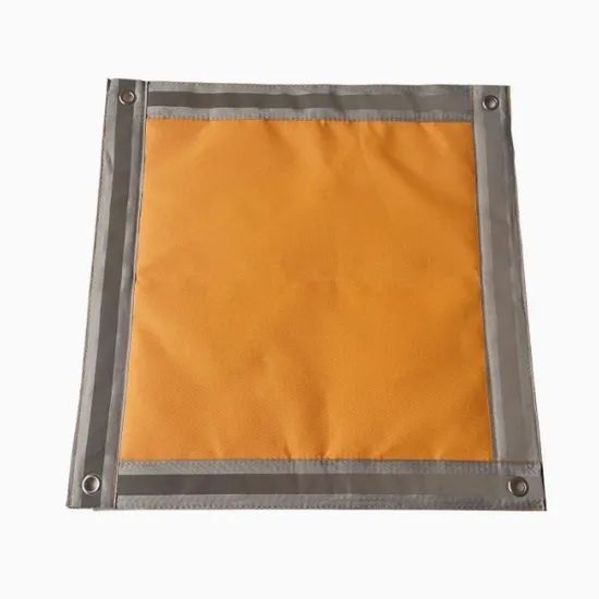 Square Coated Fire Pit Mat, Used for Outdoor Barbecue, Family Gatherings, Welding Protection, Camping and Other Fire Prevention and Drainage - Image 2