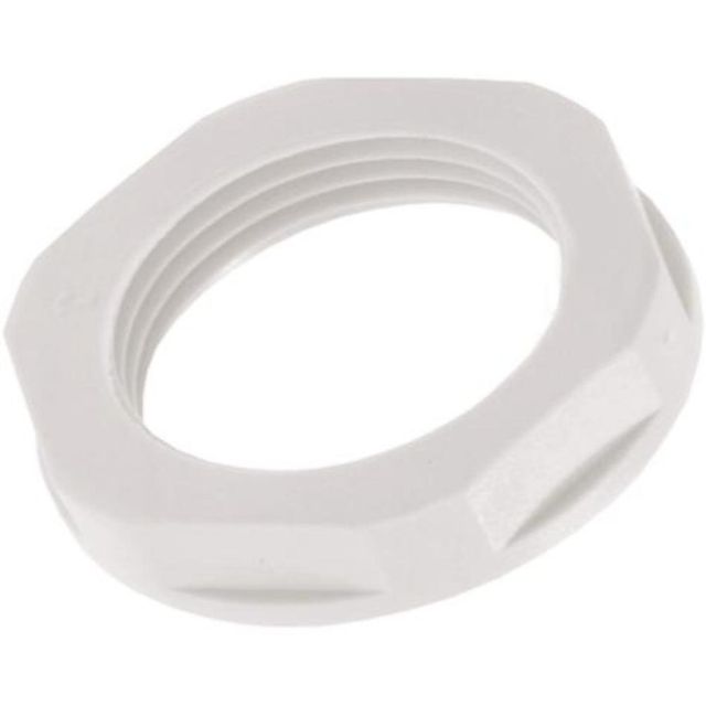Part Number: 53019000 Threaded Cable Gland Locknuts Shape Round Type Threaded Part Number 53019000 Color GREY , BLACK, - Image 2