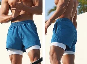 Men's Double Layer Basketball Shorts for Fitness and Running Type Pants Size S-4XL Model NO. DY Gender Men's Origin China - Image 6