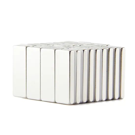 Permanent NdFeB Block Neodymium Magnets Grade N35 Size D10*2 MOQ 1000PCS Model NO. GM Coating Nickel Type Permanent Trademark Bosin - Image 3