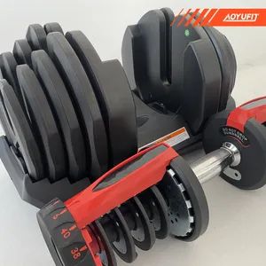 Gym Fitness Training Equipment Portable Adjustable Dumbbell Set Gym Equipments - Image 2