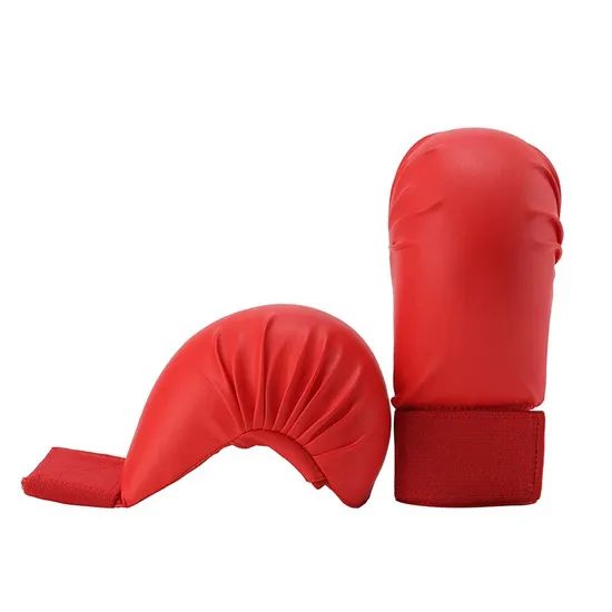 Wkf Approved Karate Protector Equipment Karate Mitts MOQ 50pairs Weight 0.5kg Fabric PU+Foam OEM OEM Service Origin Liaoning - Image 4
