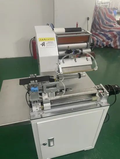 Automatic Cable Labels Fold Tags Labeling Machine Model NO. KLP-1827 Driven Type Electric Automatic Grade Automatic Type Sticker Labeling Machine - Image 3