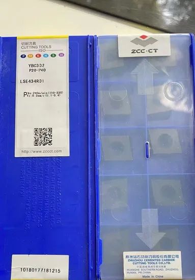 High-Performance Zcc CNC Milling Turning Cutter Inserts for Steel - Image 2