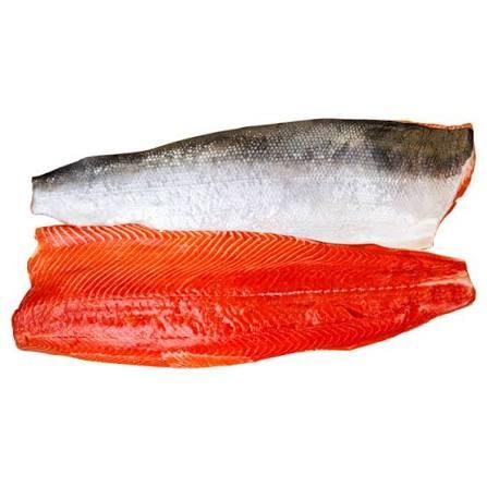 Frozen Salmon Fish Color Red Size 3.5/4.5oz Processing Frozen Form Skin-on Boneless - Image 3