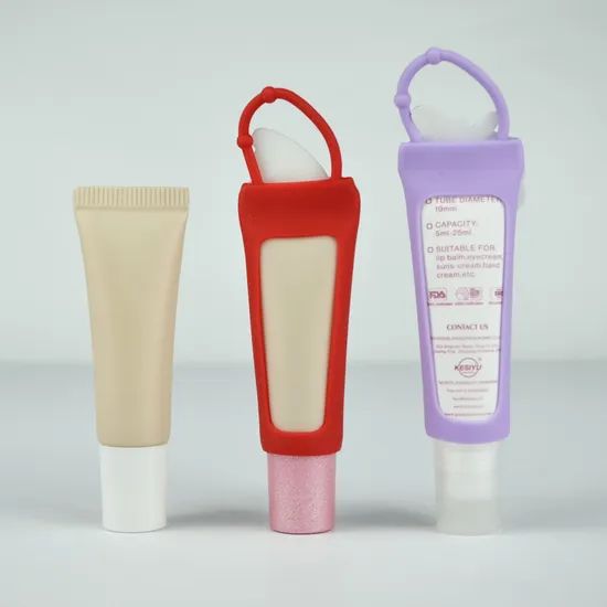 Tube Silicone Sleeve Cosmetic Packaging 2-5L 5-25ml Screw Cap Customized MOQ100 1Y - Image 4