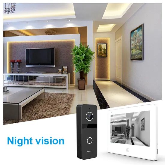 4-Wire HD Interphone Home Security 7 Inches Video Doorphone - Image 5