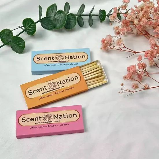 Cigar 3 Inch Candle Incense Wood with Logo Safe Hotel Bulk Factory Custom Box Matches - Image 6