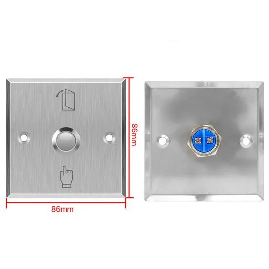 Emergency Door Exit Unlock Button HS Code 8525 Origin China Size W86xh86mm Model NO. AL-DK801 Type Normally Open Specification Metal - Image 6