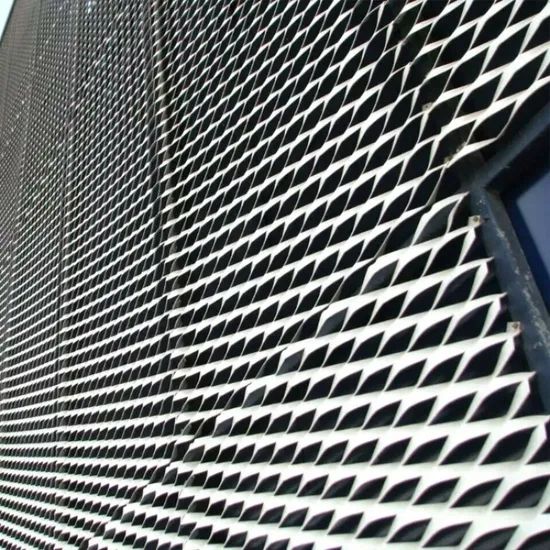 Expanded Metal Mesh Expandable Steel Mesh Outdoor Building Materials Expanded Metal Facade Panel - Image 2