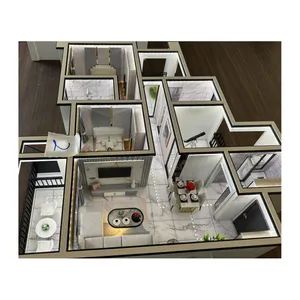 Professional Custom Modern Residential Interior Space Miniature Scale Model - Image 4