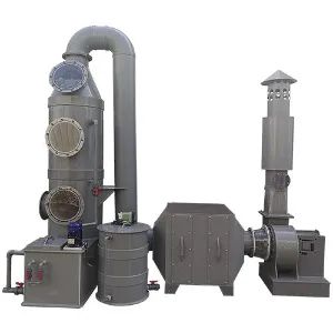 Acid Gas Purification Exhaust Gas Scrubber System Origin China Condition New Model NO. XC-1 Thickness 8-15mm Color - Image 2