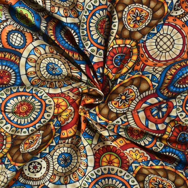 COTTON PRINTED FABRICS Texture Cotton Design Printed Quality High-quality Appearance Beautifully - Image 3