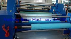 Hot Perforating Machine for Non Woven Fabrics Origin China Condition New Brand Braidman HS Code 3605060000 Industrial Belt Nantong - Image 2