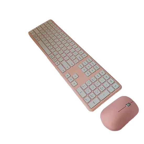 Office Desktop Full Size Keyboard and Mouse Combo Seamless Device Switching, Scissors Keyboard - Image 5