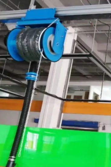 Blue Color Cheaper Manual Control Treatment Equipment Exhaust Extraction System - Image 3