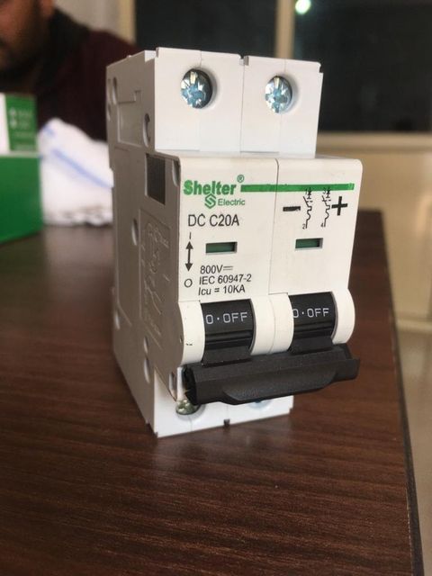 16A Double Pole DC MCB 20A DP Brand Other Rated Current 16A No.of Poles Double - Image 1