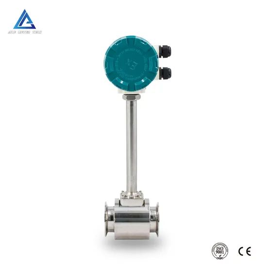 Tri-Clamp Connect Vortex Flowmeter Gas Vortex Flow Meter for Superheated Steam - Image 6