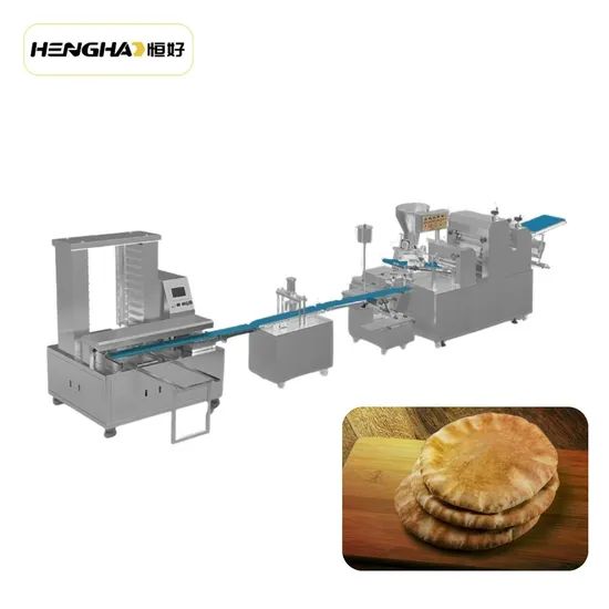 Flaky Pastry Maker Continuous Operation Pita Making Machine Flatbread Maker - Image 5