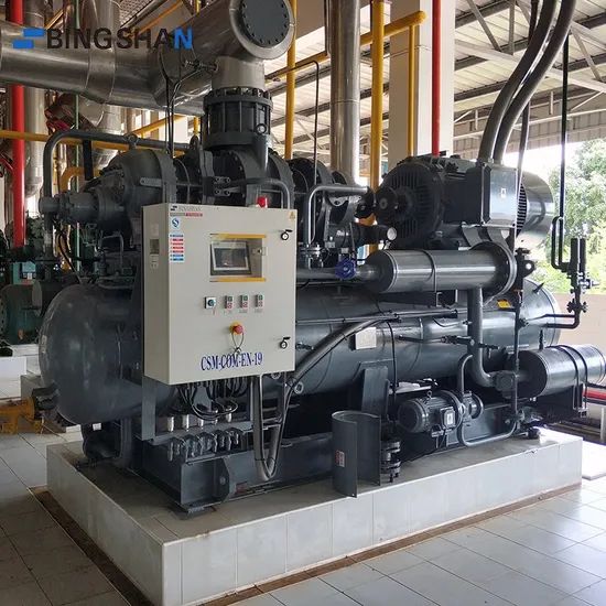 Industrial Screw Refrigeration Compressor Unit for Cold Storage from ...