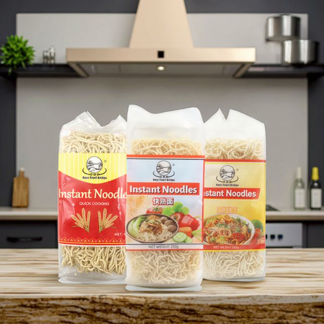 OEM Dry Quick Cook Hot Pot Bulk Rice Wheat Flour Fresh Pasta Dried Egg Noodle Ramen Instant Noodles - Image 3