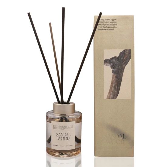 Custom Unique 100ml Reed Diffuser Bottles Sticks Sets Luxury Packaging Wholesale Reed Diffuser - Image 1